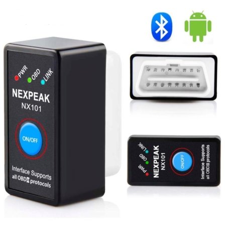 Автомобильный сканер NEXPEAK NX101 ELM327 Bluetooth V1.5 OBD2