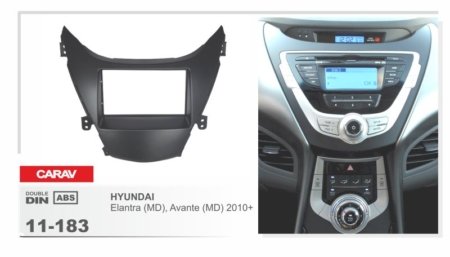 Переходная рамка 2DIN для Hyundai Elantra 2011+ CARAV 11-183